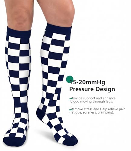 Image of FuelMeFoot 3 Pack Copper Compression Socks - Compression Socks Women & Men Circulation - Best for Medical,Running,Athletic