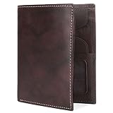 J. Buxton Hunt Credit Card Folio Brown