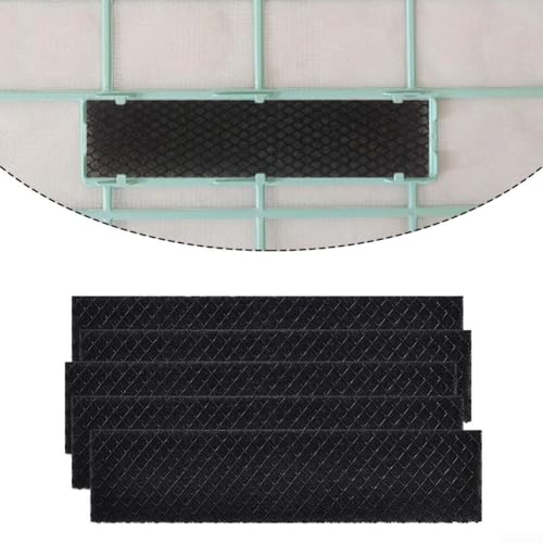 5er-Pack Klimaanlagenfilter für Klimaanlage, Ersatz-Klimaanlagenfilter Baumwolle, dreistufiger Baumwollfilter, 215 x 50 mm