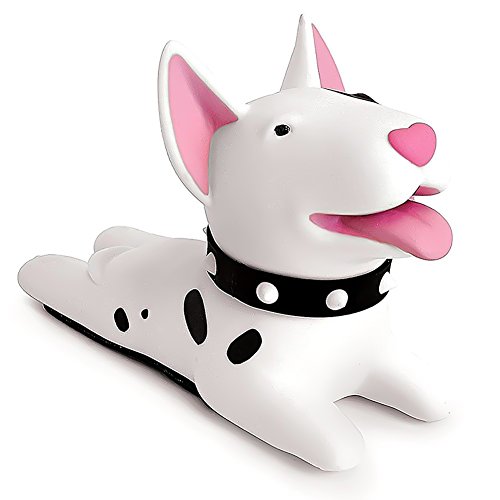 DomeStar Cute Dog Door Stopper, Decorative Bull Terrier Door Stop Decorative Animal Doorstop Style Door Wedge for Home Classroom and Office Bottom of Door Prevent