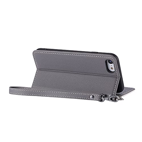 iPhone se 第2世代 ケース 手帳型 猫 4.7インチ対応 iPhone se 第三世代 ケース 手帳型 おしゃれ エンボス工芸 マグネット ベルトなし シンプルなデザイン ツートン iPhonese3 スマホケース 手帳型 キャラクター 上品なレザー スマホケース iPhone se 2022 耐衝撃 ストラップ付き 多機能 スタンド機能 カード収納付き iPhone se 第2世代 カバー かっこいい 男性 大人 ブラック