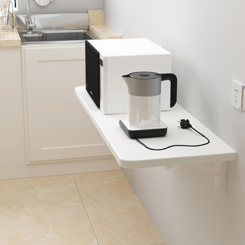 Table pliante murale pour manger et travailler sans encombrer la salle - 7