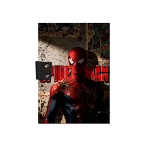 Image of Spider Wall Diary Notebook 7x5 Inch 160 Pages Unruled Journal for Notes
