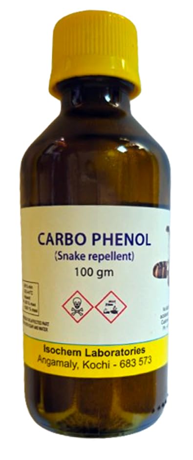 ISOCHEM Carbo Phenol For Snake Repellent (100gm) For Outdoors Purpose (B0D6BKYVRL) Amazon Price History, Amazon Price Tracker