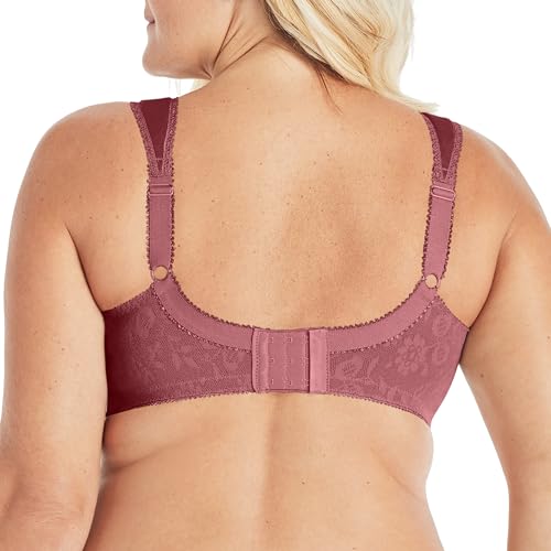 Playtex Women's Wireless Bra, 18 Hour Plus-Size Bras Available, Full Coverage, Smoothing, 4693, Single or 2-Pack