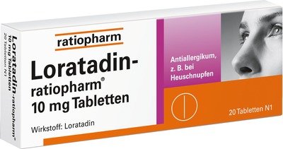 Loratadin Ratiopharm 10 Mg Tabletten 20 St