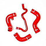 Berstdruck: 2 MPa Silikon-Turbo-Schlauch-Kit für A4 Quattro 1.8T 1800 VW Passat B5 94-01 (rot)