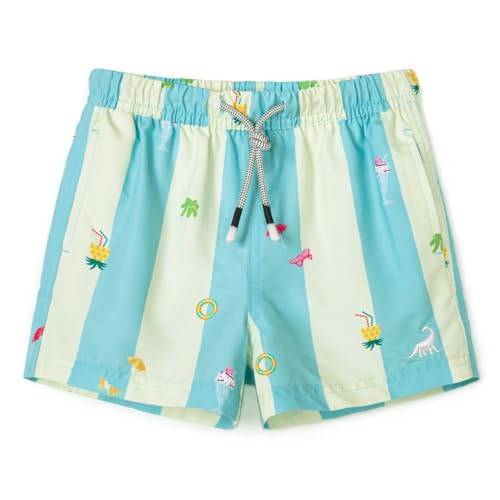 Image of SURF CUZ Boys Swim Trunks Toddler Swim Shorts UPF 50+ Bathing Suit for Boy Swimsuit Quick Dry Mesh Beach Boardshorts Swimwear