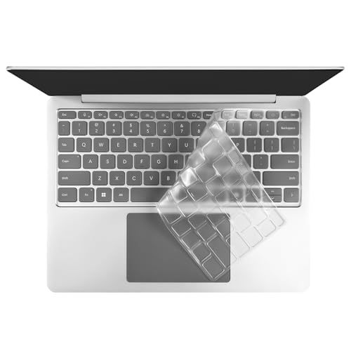 Protector de teclado ultra delgado transparente para Microsoft Surface Laptop 13" 2025 miniatura 2