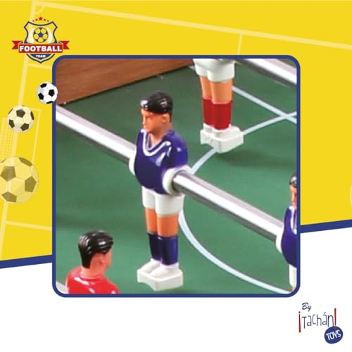 Tachan Kickertisch, braun/grün (CPA Toy Group 73220135) – Bild 4