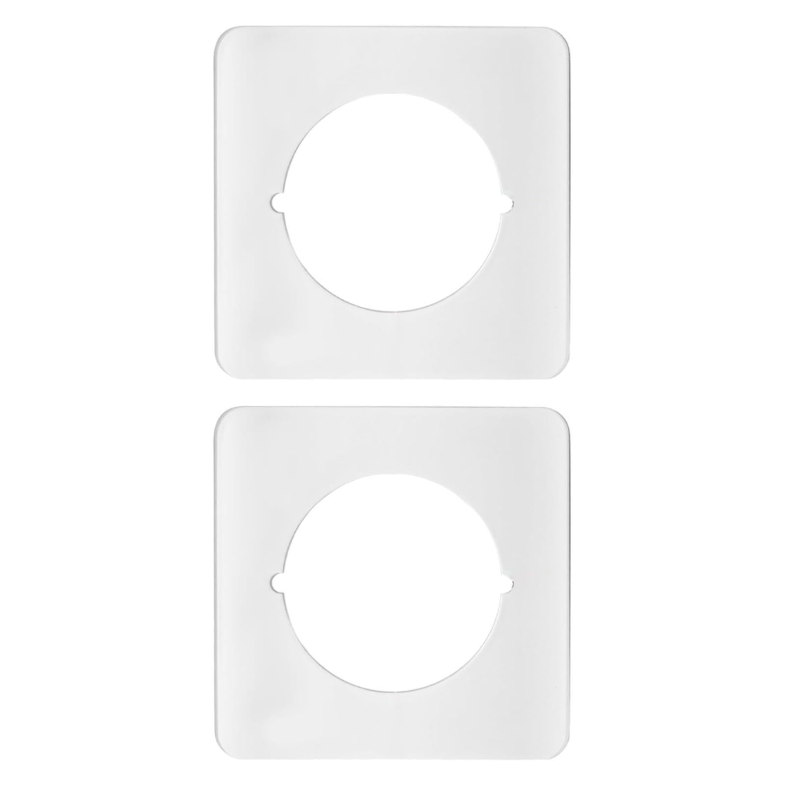 TWISAXC 2pack/lot Durable Ball Lock Repair Backplate for Maintaining and Correcting Door Locks Easy to ll and Reliable