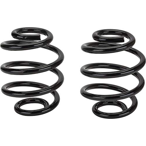 Lowered Rear Springs for 1960-72 Chevy Truck & 1967-72 Chevelle, 5" Drop for Trucks & 3" Drop for A-Body Cars, Retains Stock Spring Rate, Black Powder Coat Finish, Corrosion Resistant