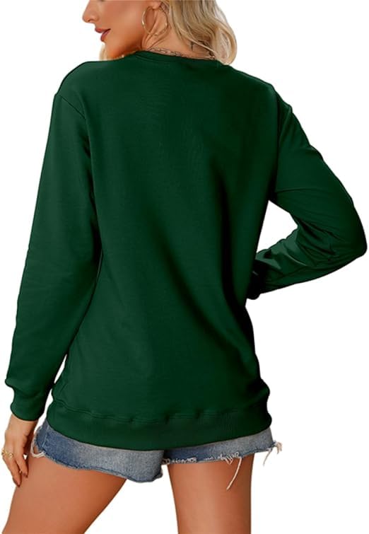 When God Made Me He Said This Will Be Fun Sweatshirt For Women Christian Long Sleeve Tops for Teen Girls2