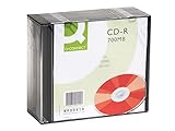 Capacidad de 700mb Q-Connect KF00419 CD-R 700 MB / 80 Minuten im Slim Jewel Case (paquete de 10)