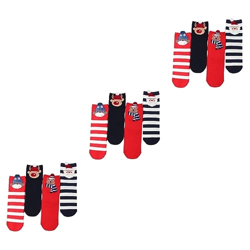 Chaussettes de Noël fantaisie idée cadeau idéal pour l'automne