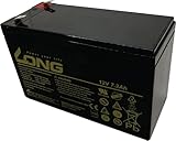 Système : acide au plomb Batterie de qualité - Batterie pour USV APC Back-UPS CS 350, 12V, Lead Acid