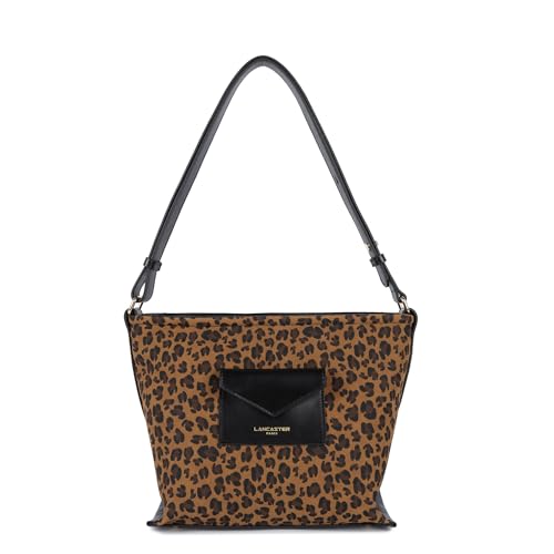 Sac seau Lancaster Jungle KBA grand compartiment imprimé floral femme