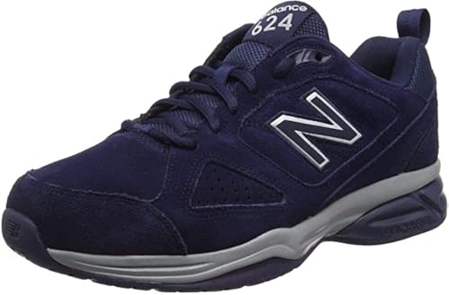 New Balance 624, Scarpe Sportive Indoor Uomo, Blu (Pigment Nv4), 44 EU