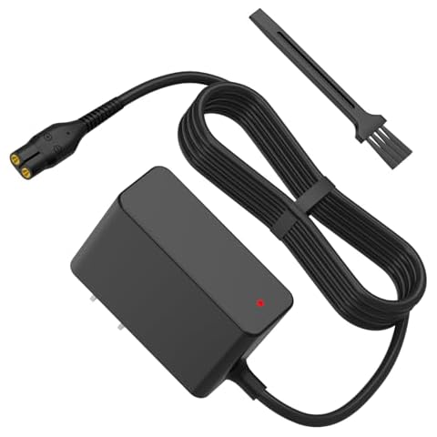 4.3V Charger for Philips Oneblade QP2520 MG3740 A00390, Charging Cord Replacement Philips Norelco One Blade, Electric Trimmer Shaver Power Supply Cord Cover