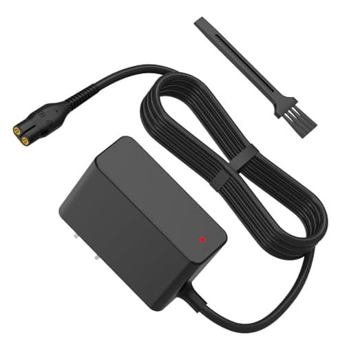 BENSN Oneblade Charger for Philips Norelco Oneblade QP2520 / 90, QP2520 / 70, QP2520 / 72, Replace For Original P/N: A00390 All-in-One Grooming Trimmer & Hybrid Electric Razor Power Supply Adapter