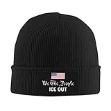 SMAZDFXX Sombrero de Punto de Invierno We The People IceHat para Hombre y Mujer