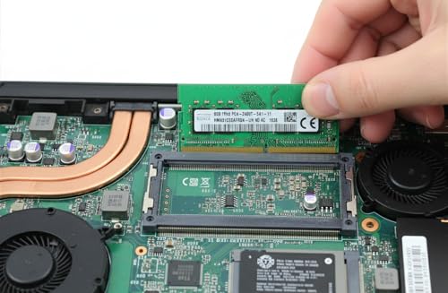 Image of 8GB DDR4 2400MHz Laptop RAM - PC4-19200S 260-Pin SODIMM 1.2V Non-ECC 1Rx8 Memory Module Replacement Compatible with SK Hynix HMA81GS6AFR8N-UH