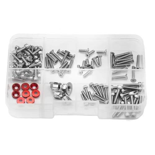 Kit vis métalliques RC fixations robustes pour Arrma Typhon 1/18