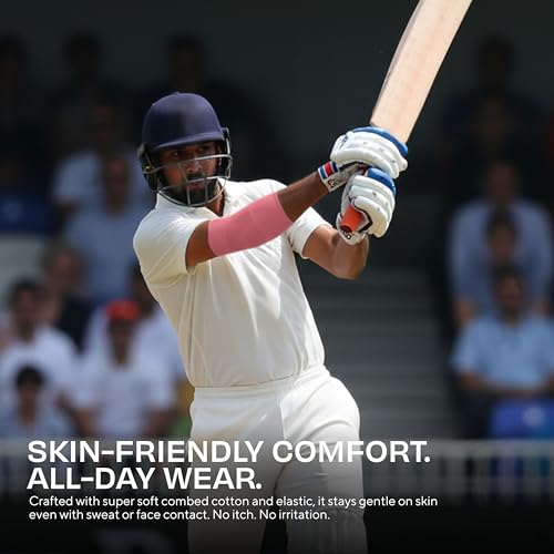 Image of Nivia Cricket Arm Sleeves Roll for Men & Women, UV Protection, Breathable Fabric, Stretch Fit for Training & Match Use, Skin, 5M Roll
