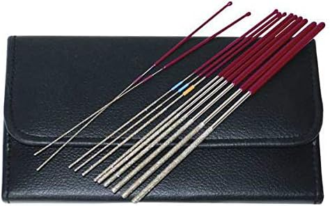 Round Micro Files, 12 Pieces, 5"L