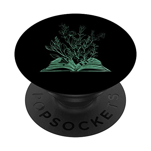 Amante dei libri sui fiori selvatici PopSockets PopGrip Intercambiabile