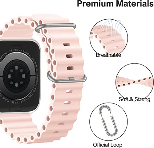Image of IBS Ultra Seris 8 Smart Watch Men two Watch NFC Door Unlock Smartwatch Bluetooth Call Wireless Charge Fitness Bracelet (ULTRA RETRO ROSE RUBBER STRAP (RRS.))