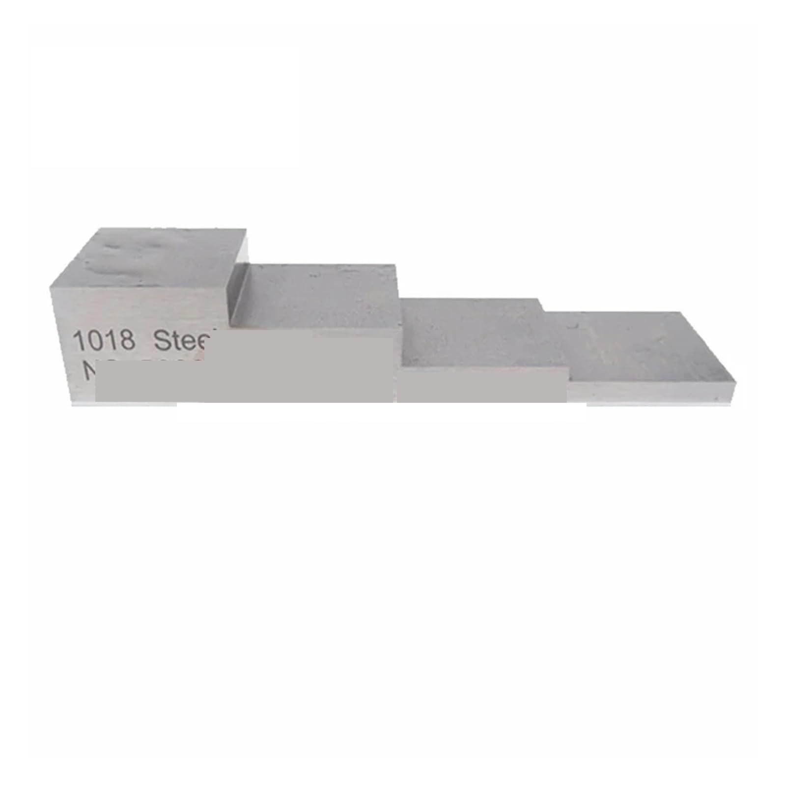 Płytka wzorcowa, Blok 4-stopniowy Test kalibracji klina krokowego Grubość bloku 3 mm 5 mm 10 mm 15 mm Blok testowy(4inch)