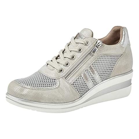 Cipriata JONE Ladies Lace and Zip Trainers Cover