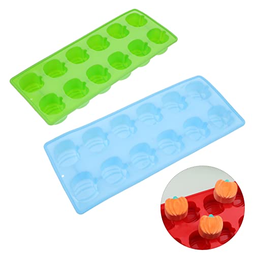 Cabilock 4 Sätze Kürbisform Mit Gelee Gefüllte Creme Loom Bänder Mini Kuchenformen Fondant Bonbon Form Kreis Scheibenformen Kuchenabdruckbuchstaben Mousse Spatel Softies 2 Stück * 4
