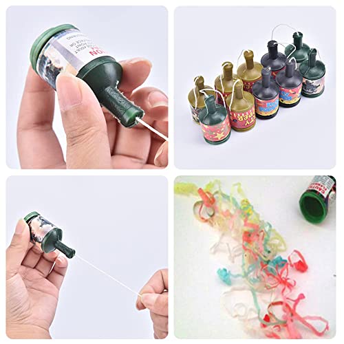 Kekafu JAHG1204-30PCS Kids Mini Party Confetti Poppers Streamers Party Poppers thumb #6