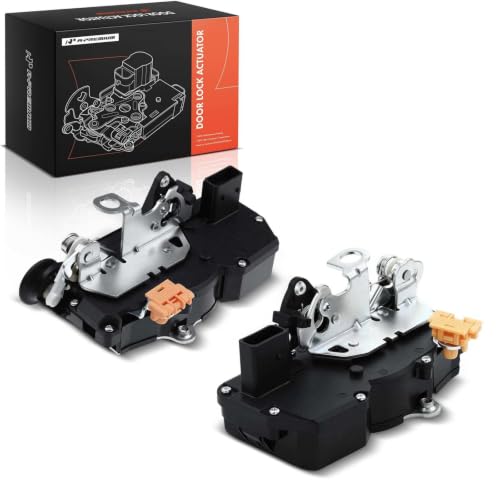 Image of A-Premium Door Latch Lock Actuator Compatible with Chevy & Pontiac Vehicles - Cobalt 2005-2010, G5 2007-2010, Coupe - Rear Driver and Passenger Side, 2-PC Set, Replace# 15219635, 15892742