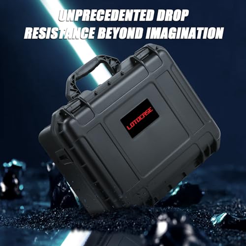 Hard Case for Milwaukee M12 FUEL 12V 3 Inch Brushless Compact Cut Off Tool Kit - Waterproof Box for Tool | Battery | Charger | Cutting Dust Shroud (Case Only)