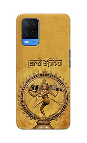 Image of PRINTFIDAA Lord Shiva As Nataraj Printed Designer Hard Case for Oppo A54 Back Cover -(e) RPM1004