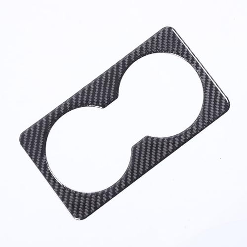 Pegatina en Fibra de Carbono para Portavasos Trasero Hummer EV miniatura 6