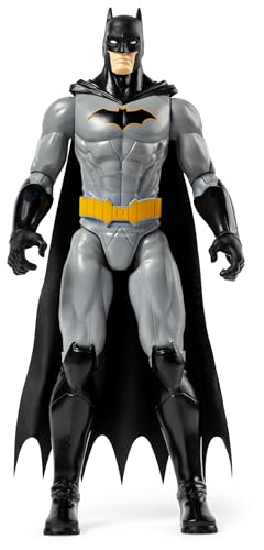DC Batman - Figura Batman Rebirth 30 CM Comics - Muñeco Batman 30 cm Articulado - 6071134 - Juguetes Niños 3 Años +