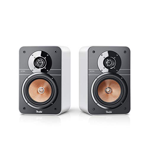 Teufel Ultima 20 Weiß Stereo Lautsprecher Musik Sound Hochtöner Mitteltöner Bass Speaker High End HiFi Tieftöner Schalldruck Soundanlage