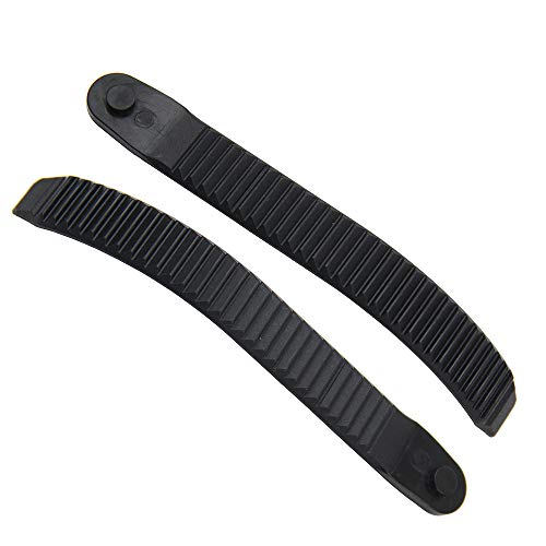 UP100 One Pair Length 161mm Snowboard Binding Parts Ankle Tongue Ladder Straps for Snowboard Shoes Black