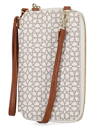 Mundi Jacqui Crossbody Women’s Wallet Small Cell Phone Bag Shoulder Strap Vegan Leather - Bundle4