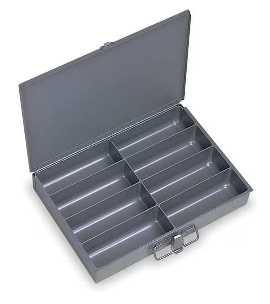 MOLLIFII Compartment Drawer with 8 compartments, Steel, 13-1/8 in W