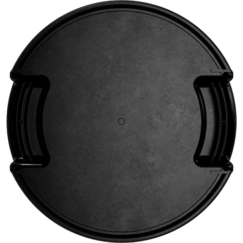 Image of SPARTA Bronco Waste Container Trash Container, Round Trash Bin for Disposal, 10 Gallons, Black, (Pack of 6)