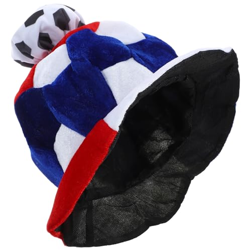 Gorra de fútbol transpirable y ligera de lana peinada suave