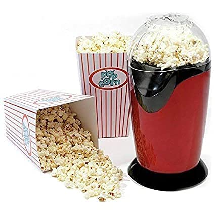 Flipco Hot Air Popcorn Machine Electric Popcorn Maker Popcorn Machine and Big Home Use Electric Big Popcorn Machine