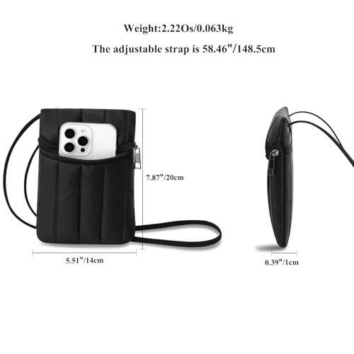 Image of Small Crossbody Women Cell Phone Purse Wallet Bag With Shoulder Strap