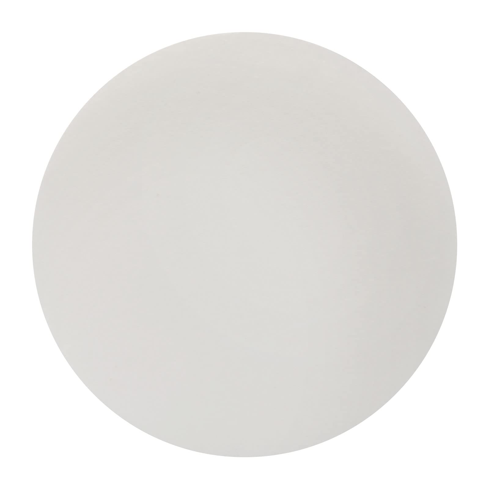 Quantitative Filter Paper Circles, 12.5cm Cellulose Filter Paper Particle Retention Medium Filtration Speed, Pack of 100