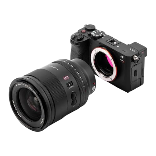 Image of VILTROX 35mm f /1.2 FE (N), AF 35mm F1.2 LAB FE Lens for Sony e Mount with No LCD, Full Frame F1.2 Prime Lens for Sony E-Mount A7RⅤZVE1 A7CR A7CII a7Ⅲ a7RⅢ a7Ⅳ a6600 ZV-E10 FX30 a7RⅣ
